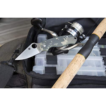 Spyderco Para 3 Camo Folding Utility Pocket Knife
