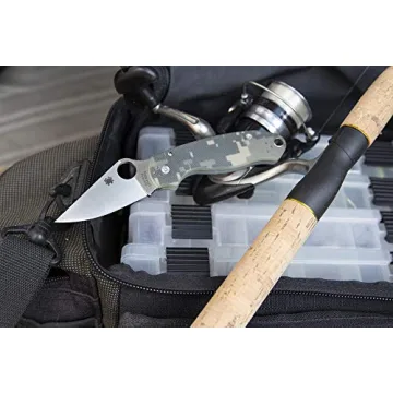Spyderco Para 3 Camo Folding Utility Pocket Knife