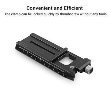 SMALLRIG Camera Quick Release Plate Adapter for Arca-Swiss for DJI RS 4 / RS 4 Pro/RS 2 / RSC 2 / RS 3 / RS 3 Pro & for Ronin-S Gimbal - 3061