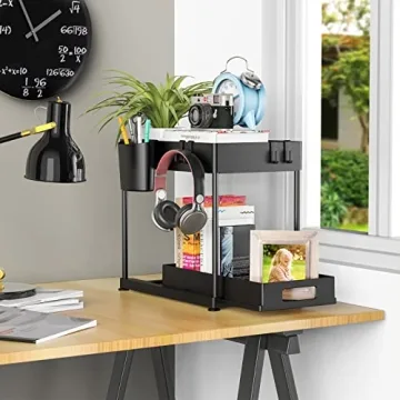 Enhanced Under Sink Storage Organizers 2-Pack