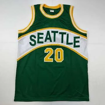 Gary Payton Facsimile Autographed Basketball Jersey