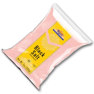 Rani Black Salt Powder 7oz for Vegan Cooking
