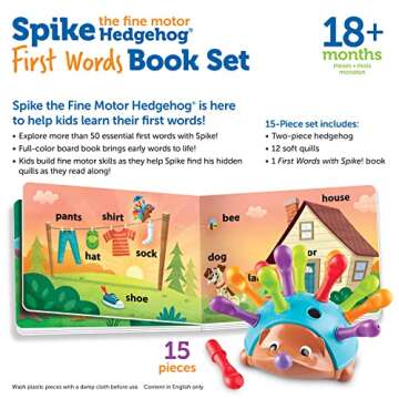 Spike Hedgehog Set - Promotes Fine Motor Skills & Learning