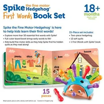 Spike Hedgehog Set - Promotes Fine Motor Skills & Learning