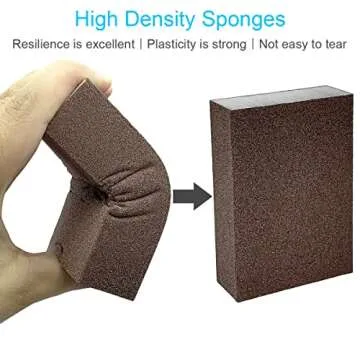 Versatile 8 Pack Sanding Sponge Set for Effortless Sanding