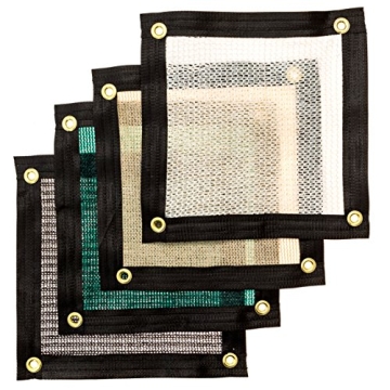 Be Cool Solutions 70% Brown Sun Shade Canopy for Outdoors