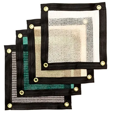 Be Cool Solutions 70% Brown Sun Shade Canopy for Outdoors