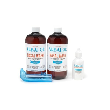 Alkalol Nasal Wellness Kit for Congestion Relief