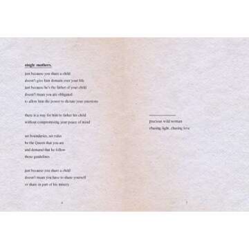 Empowering Poetic Reflections from What She Felt