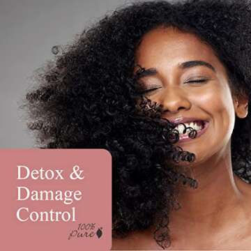 100% PURE Kelp & Mint Volumizing Conditioner Moisturizer & Deep Hydration - Natural Body Boost for D...