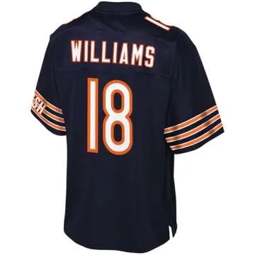 NFL PRO LINE Men's Caleb Williams Navy Chicago Bears Team Player Jersey
