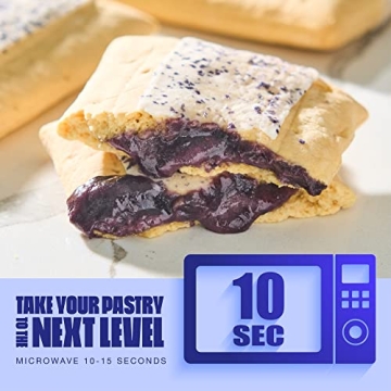 Blueberry Protein Pastry - Keto Friendly Snack