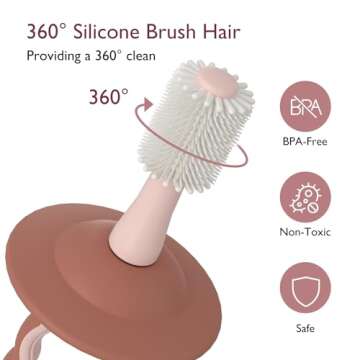 Momcozy 360° Baby Toothbrush for Gentle Oral Care