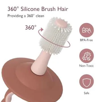 Momcozy 360° Baby Toothbrush for Gentle Oral Care