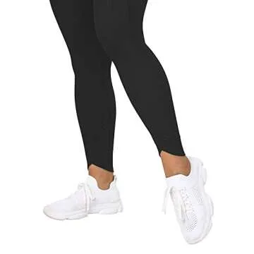 MOOSLOVER V Cross Waist Butt Lifting Leggings for Women