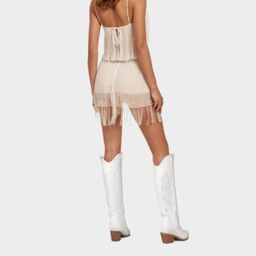 Stylish Women’s Cowboy Boots with Wide Calf Design and Chunky Heels