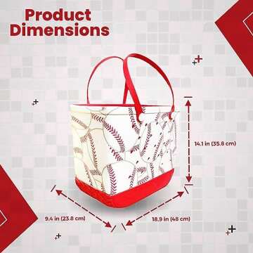 Extra Large Waterproof Rubber Tote for Beach and Sports