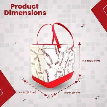 Extra Large Waterproof Rubber Tote for Beach and Sports