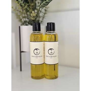 All Natural Encompass Oil, Body Oil, Hair Oil, Natural Skin Care, 8 oz (Plastic Bottle)