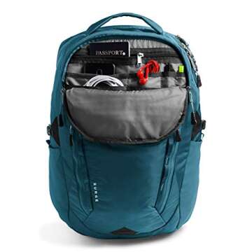 The North Face Women's Surge Backpack for All-Day Comfort