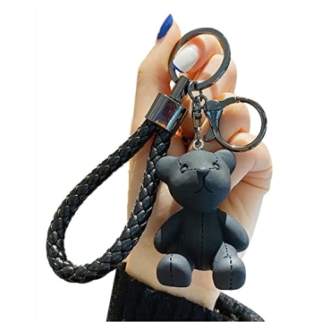 Yaihsuy Bear Resin Keychain for Women and Girls
