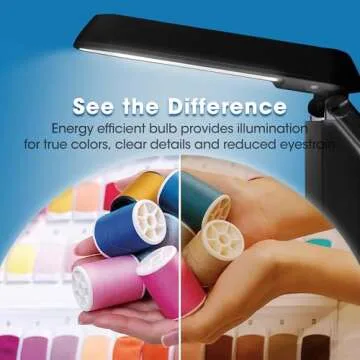 OttLite Folding Task Lamp – Compact, Portable, Energy Efficient