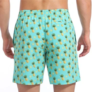 Biwisy Quick Dry Swim Shorts with Mesh Lining