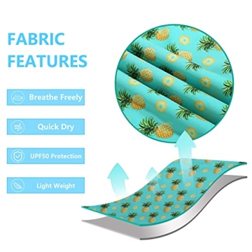 Biwisy Quick Dry Swim Shorts with Mesh Lining