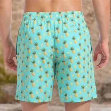 Biwisy Quick Dry Swim Shorts with Mesh Lining