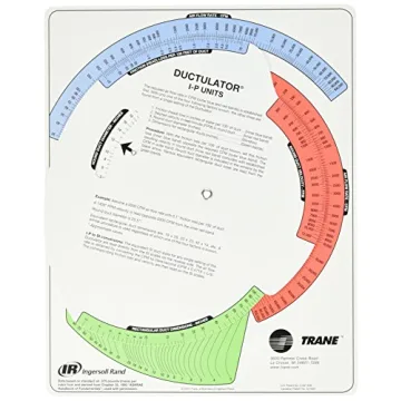 Trane TD1 Ductulator - Essential Duct Sizing Calculator