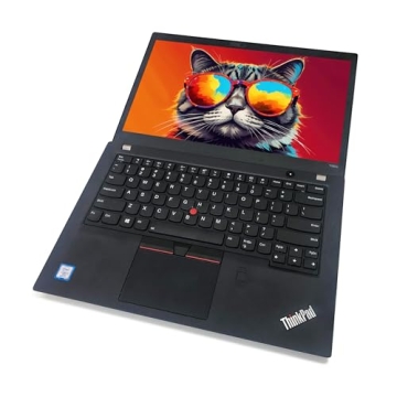 Lenovo ThinkPad T480s Laptop with Intel i5, 16GB RAM, 256GB SSD, Windows 11 Pro