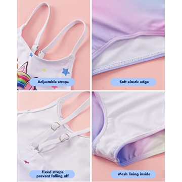 Toddler Unicorn One Piece Swimsuit (5T)