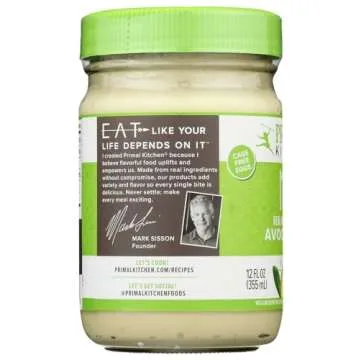 Primal Kitchen Avocado Oil Mayo - Dairy Free, Whole30 & Paleo Approved (12 oz) - 2 Pack