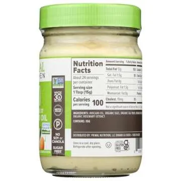 Primal Kitchen Avocado Oil Mayo - Healthy, Whole30 Approved