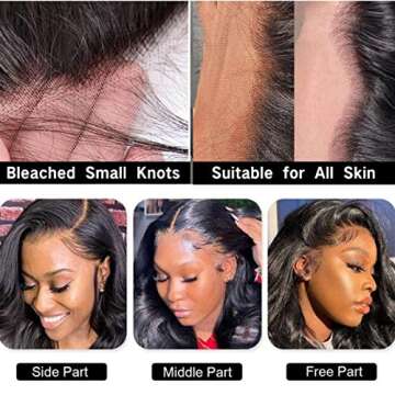 Buy UYGLJK Body Wave Lace Front Wigs for Stylish Elegance