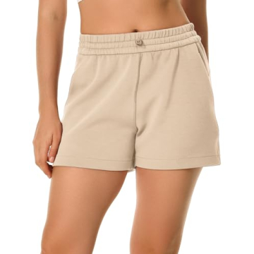 Colorfulkoala Women's High Waisted Ultra Soft Athletic Jersey Shorts - Perfect for Summer & Workouts...