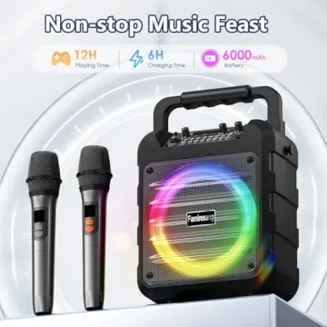 Famiresang Karaoke Machine - Portable Bluetooth Speaker