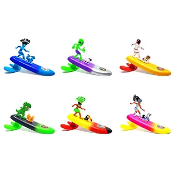 Surfer Dudes Wave Powered Mini-Surfer Beach Toy For Kids 6+