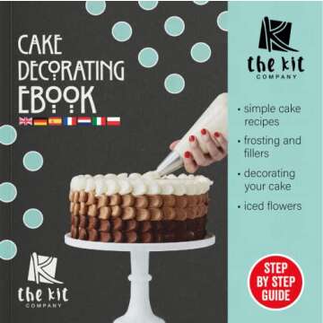 Ultimate 74 pcs Cake Decorating Kit by The Kit Company™