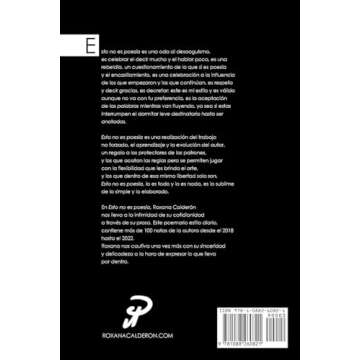 Esto no es poesía: Un viaje emotivo en palabras