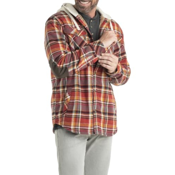 Legendary Whitetails Flannel Shirt Jacket for Men - Cozy Comfort