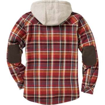 Legendary Whitetails Flannel Shirt Jacket for Men - Cozy Comfort