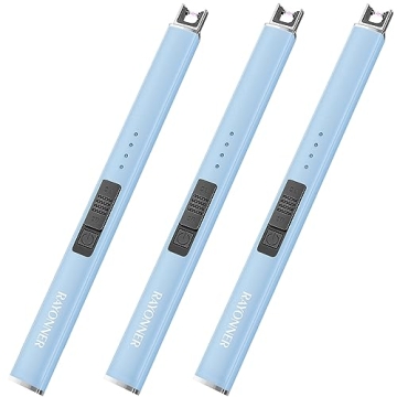 Rayonner Electric Lighter - Rechargeable USB Candle Lighter with Safety Features