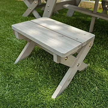 KidKraft Kids’ Wooden Octagon Table & Umbrella Set