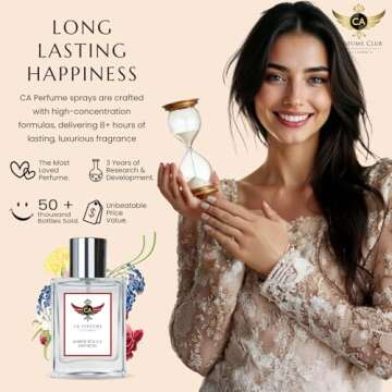 CA Perfume Amber Rouge Saffron Long-lasting Unisex Fragrance
