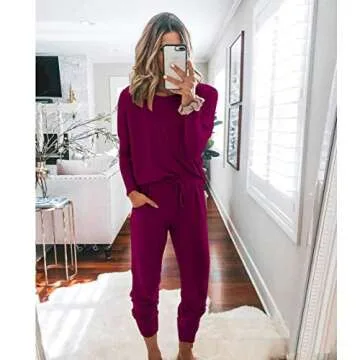 PRETTYGARDEN Women's Fall 2 Piece Lounge Outfit - Comfort Meets Style