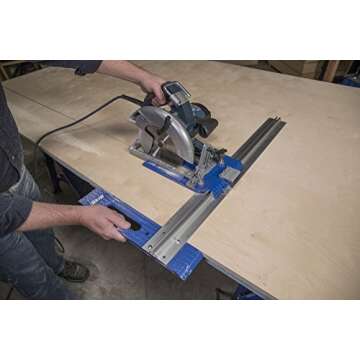 Kreg KMA2685 Rip-Cut Circular Saw Guide - Track Guide & Guide Rail - Cutting Tool - Saw Guide for Circular Saw