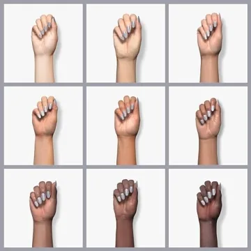 essie Salon-Quality Vegan Silver Glitter Nail Polish