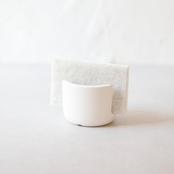 Selegna Diatomaceous Earth Sponge Holder for Kitchen Elegance