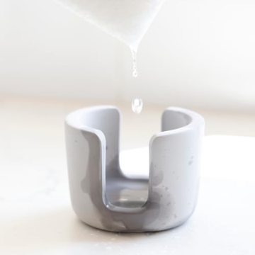 Selegna Diatomaceous Earth Sponge Holder for Kitchen Elegance